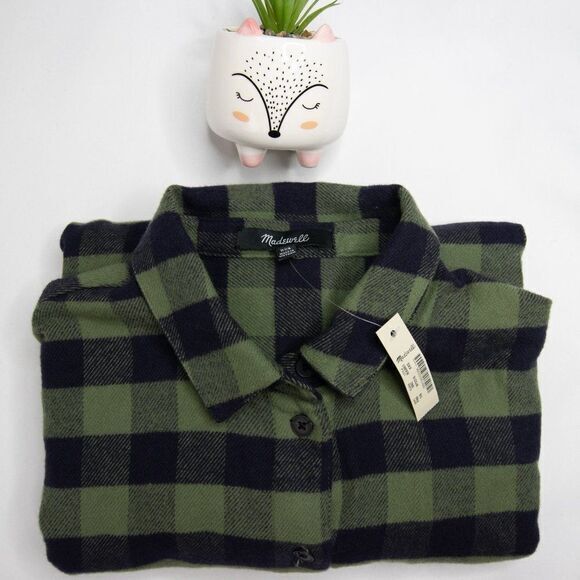 Madewell Flannel Sunday Shirt in Buffalo Check - Picture 12 of 13